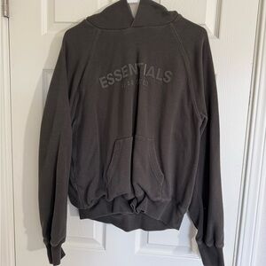 Essentials Fear of god women’s black hoodie